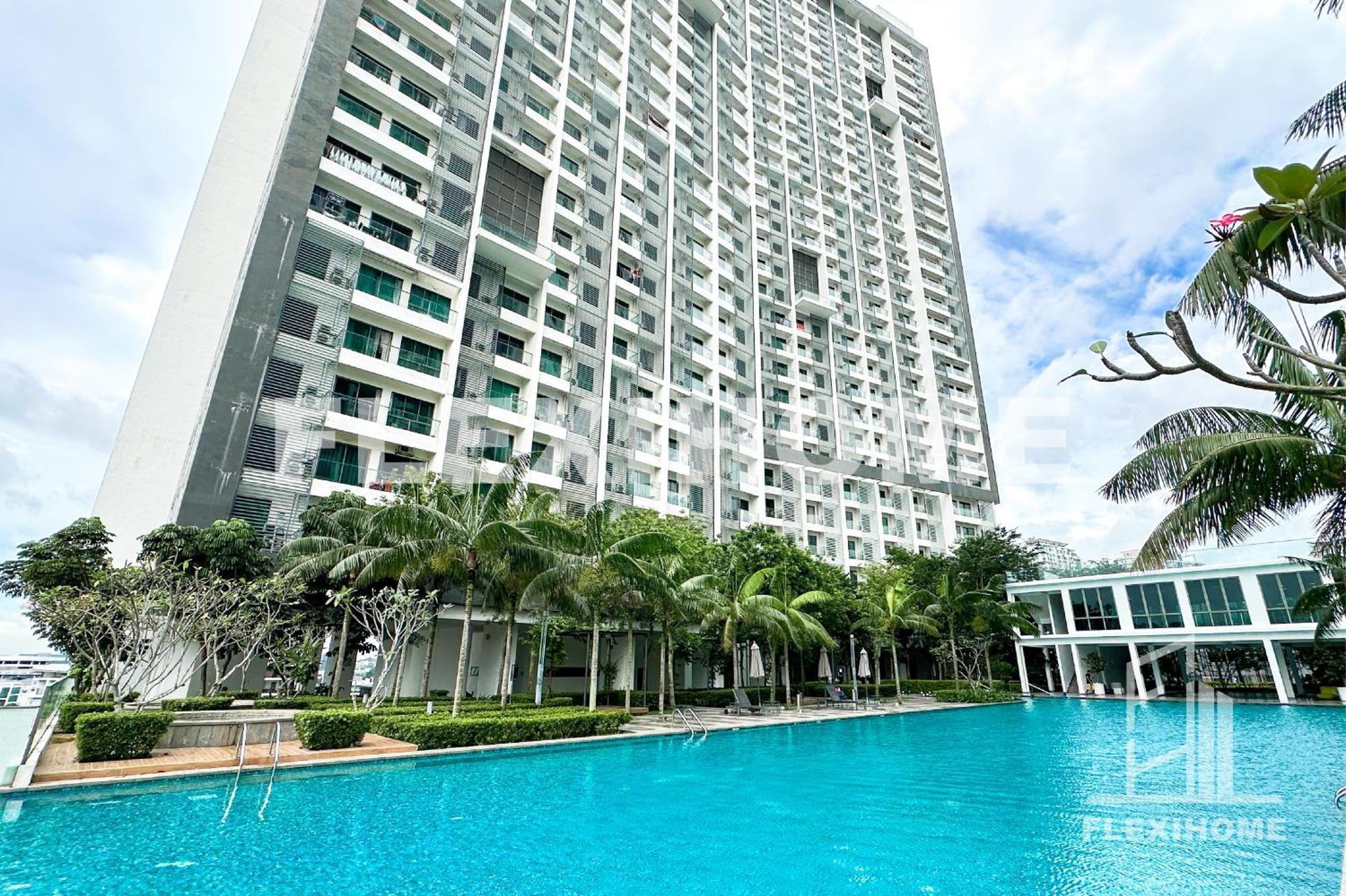 Free Streaming Services-Designed Studio Home At Cybersquare, Cyberjaya By Flexihome-My Zewnętrze zdjęcie